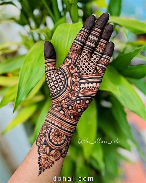 Mehndi Design Simple Front Hand Easy Photo