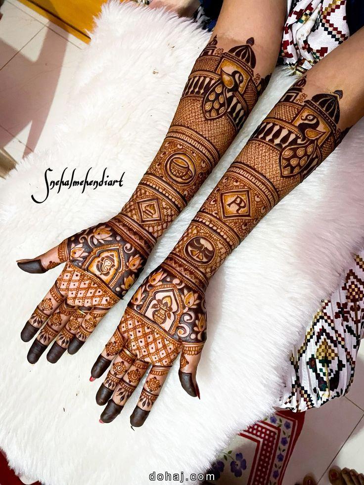 Mehndi Design Simple Full Hand