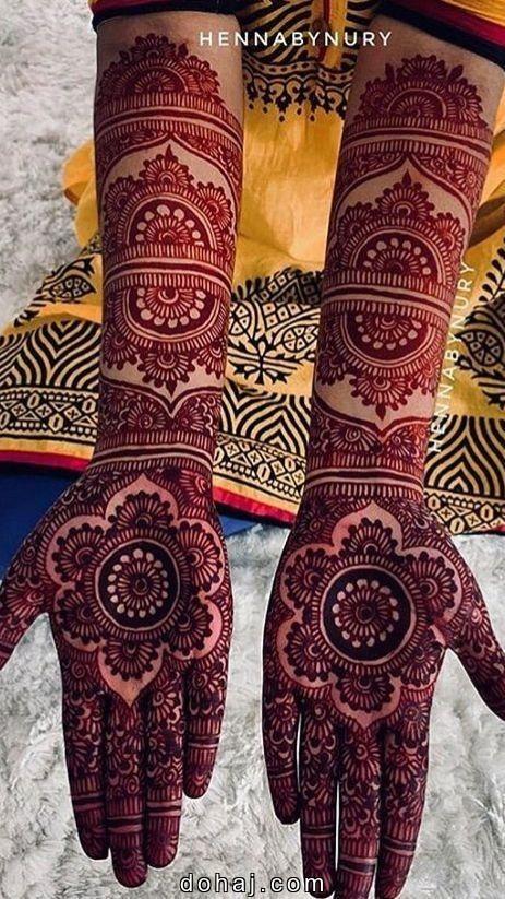 Mehndi Design Simple Full Hand