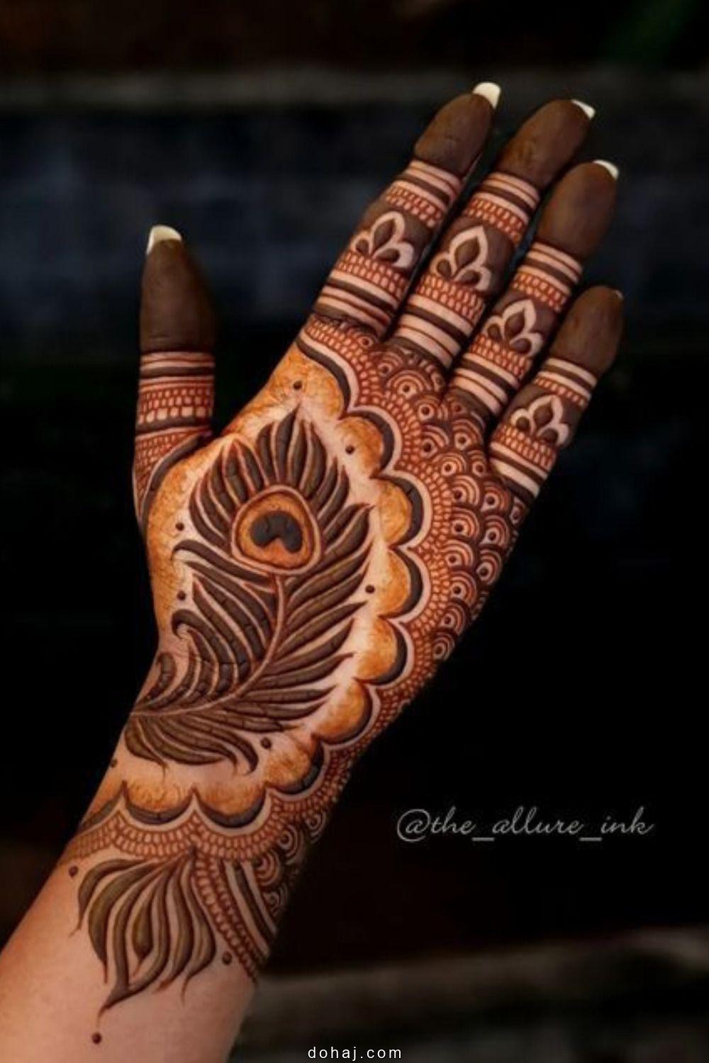 Mehndi Designs Full Hand Simple