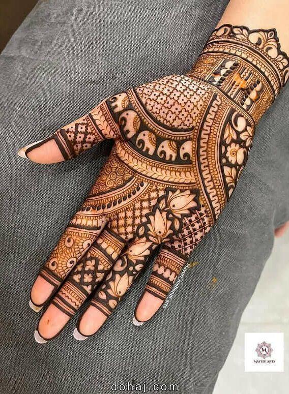 Mehndi Designs Simple Full Hand