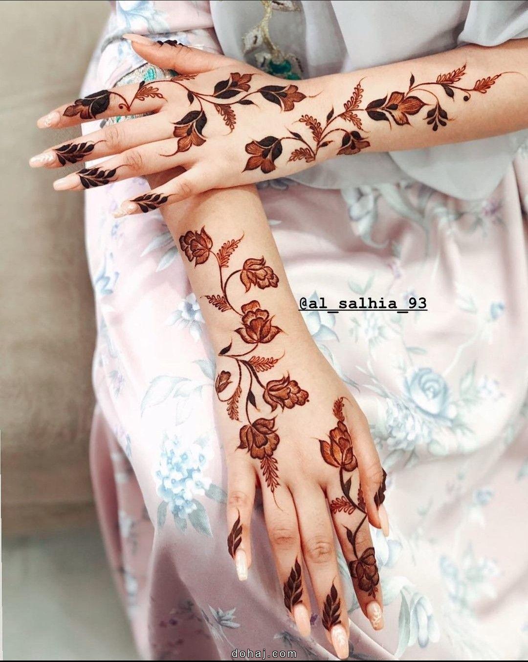 Mehndi Full Hand Design