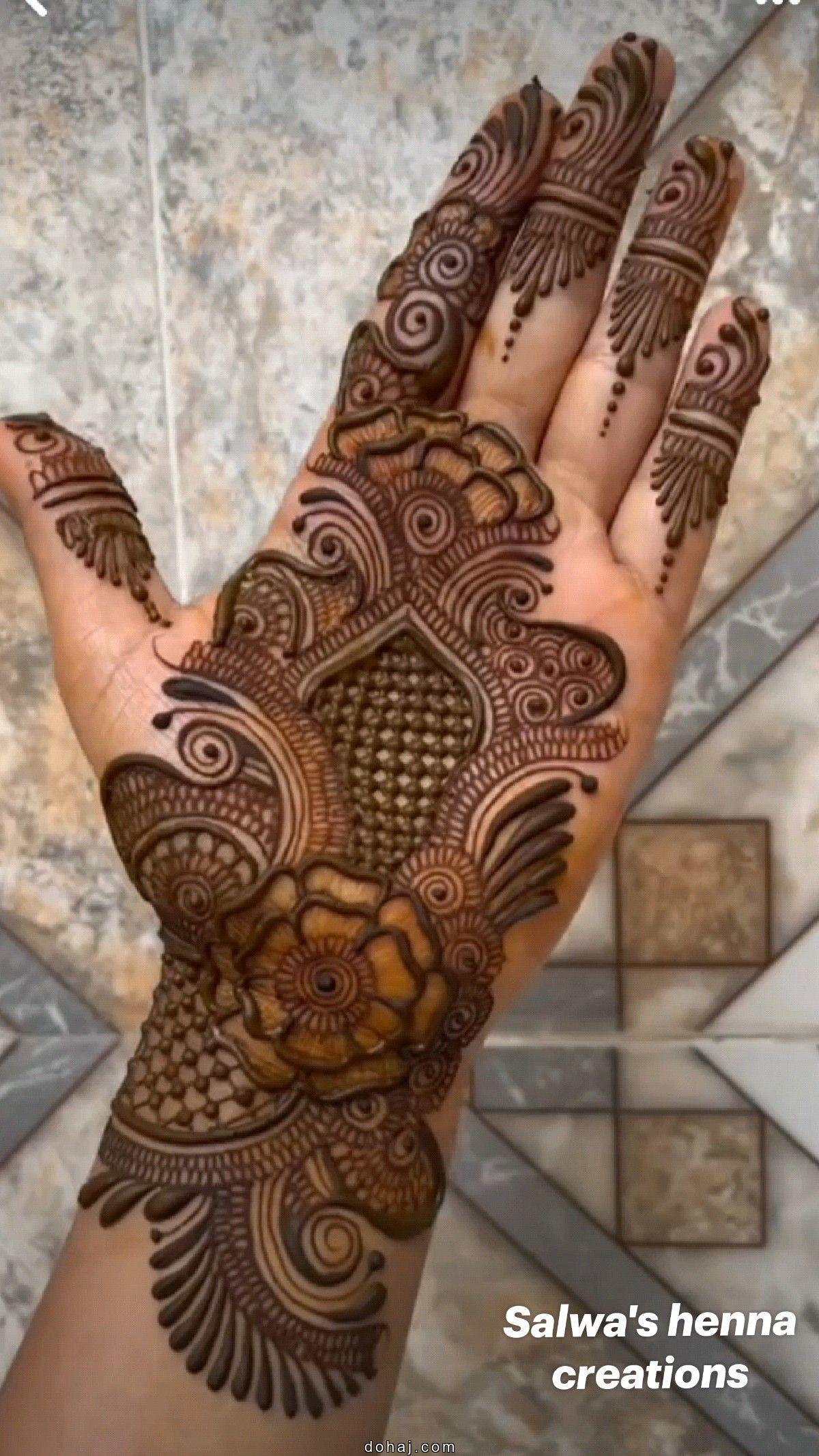 Mehndi Full Hand