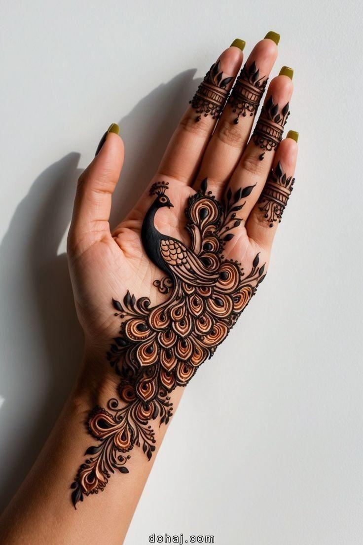 Mehndi Palm Design