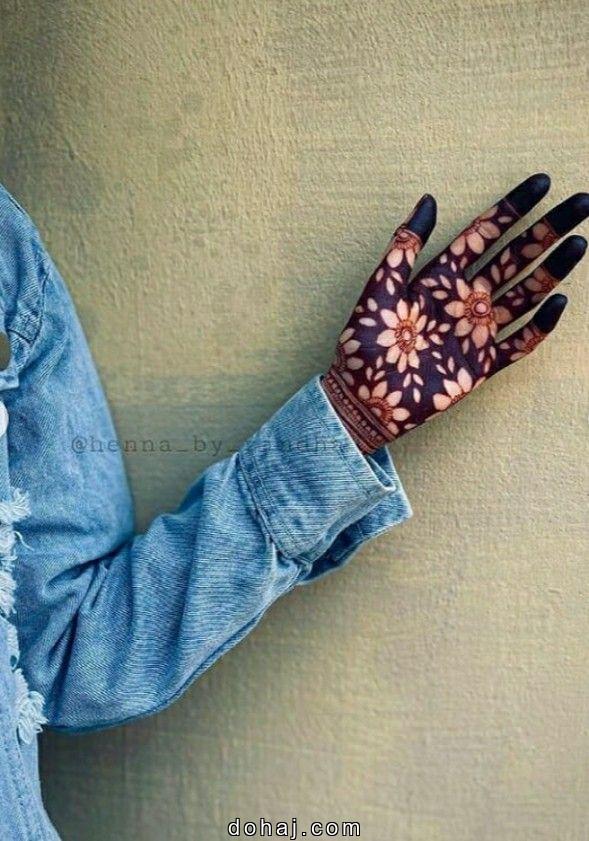 Mehndi Simple Circle Design