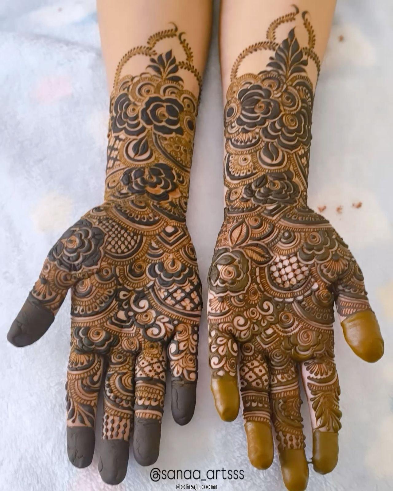 Mehndi Stencil Full Hand