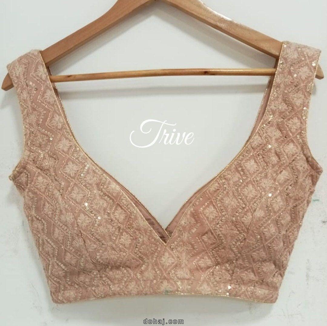 Modern Blouse Designs Sleeveless