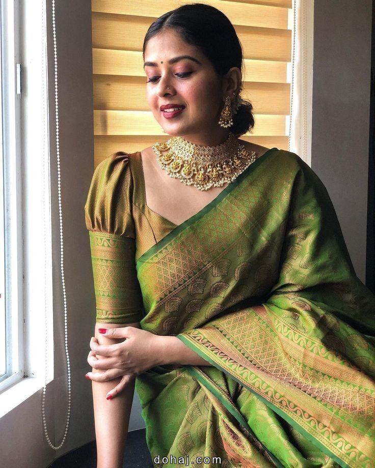 Modern Blouse Neck Designs