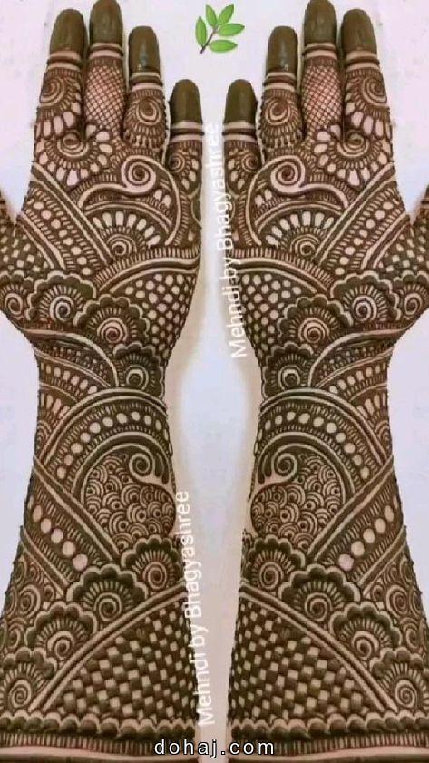 New Full Hand Mehndi Design Photo