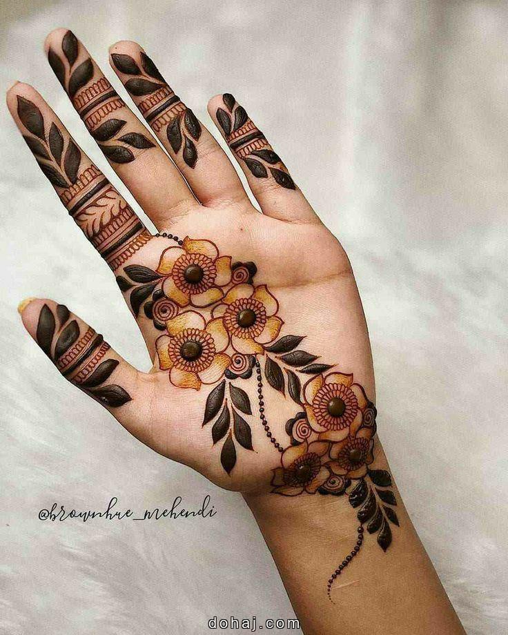 New Full Hand Mehndi Design Photo