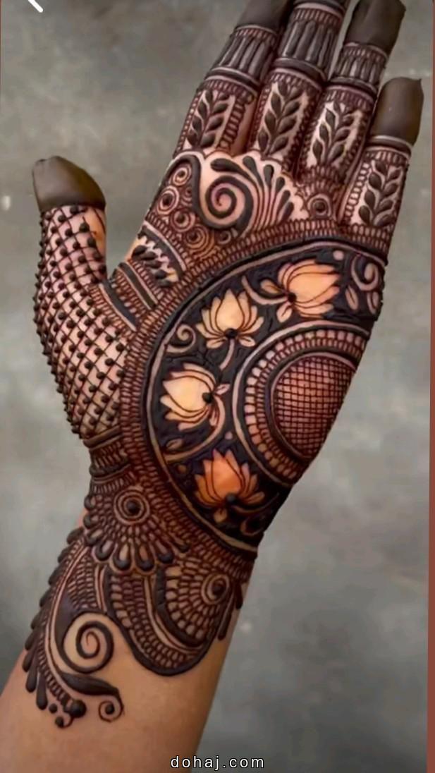 New Mehndi Design Photo Simple Simple And Beautiful Full Hand