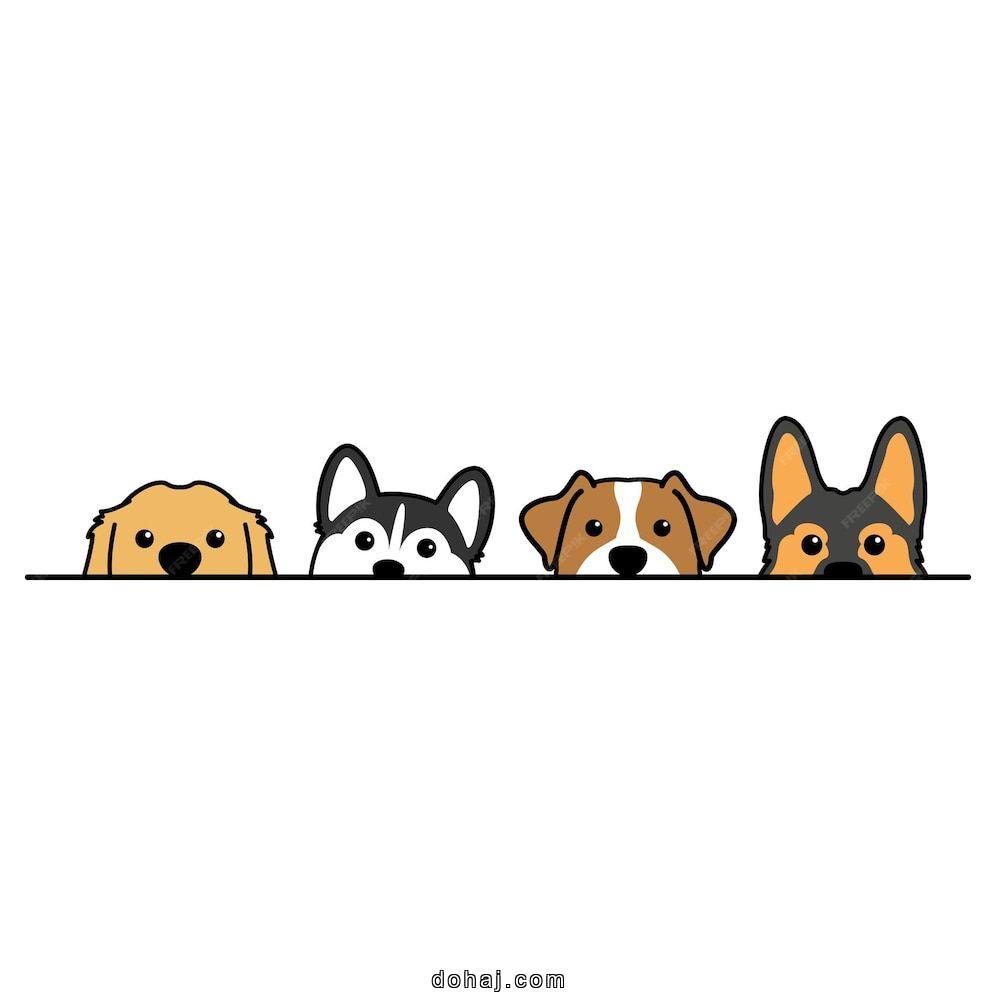 Outline Foo Dog Drawing