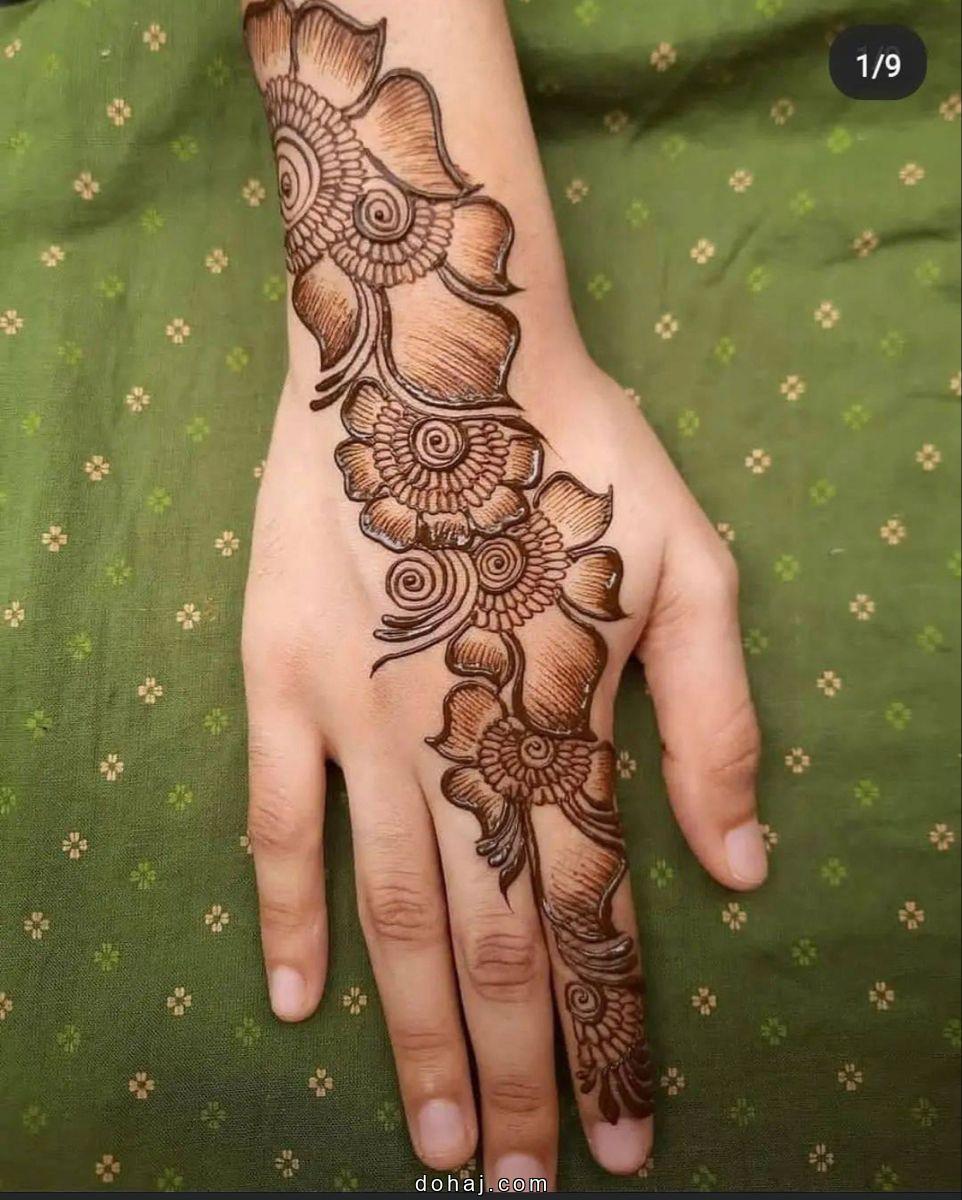 Pakistani Mehndi Design Back Hand