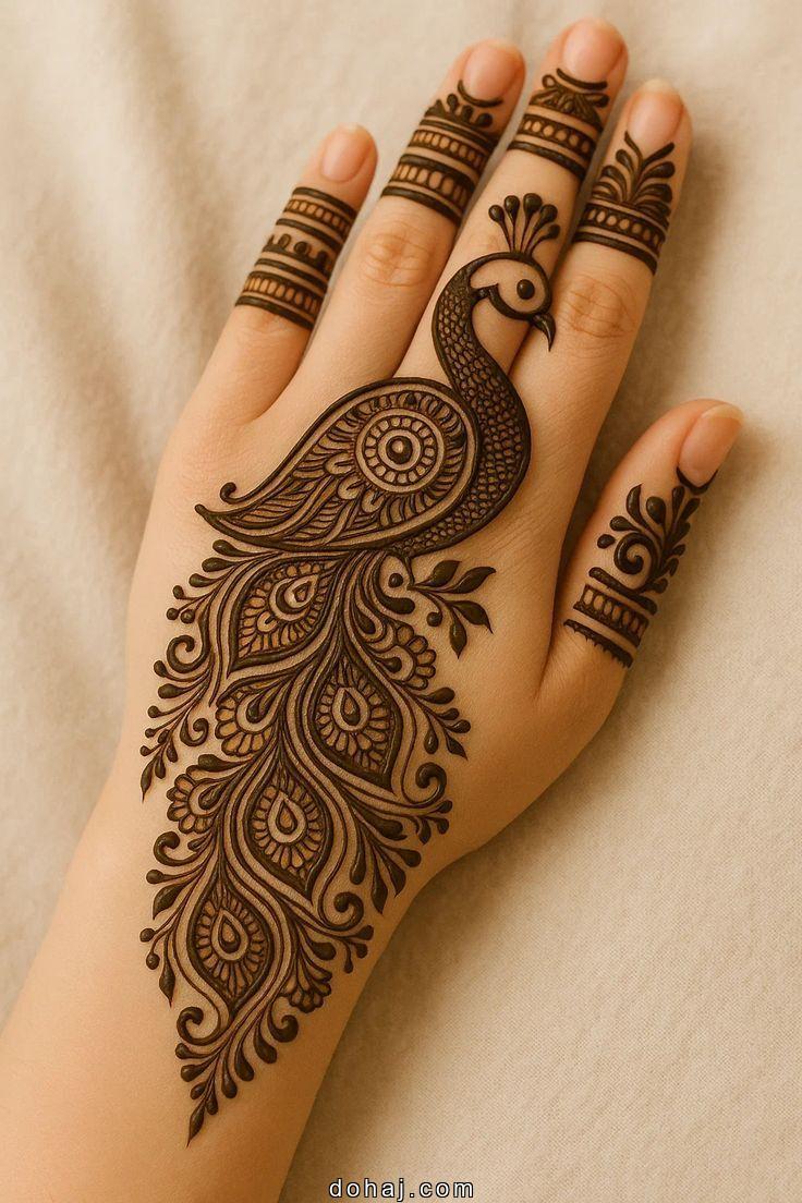 Palm Arabic Mehndi Design