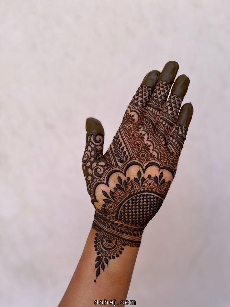 Palm Mehndi Design Simple And Easy