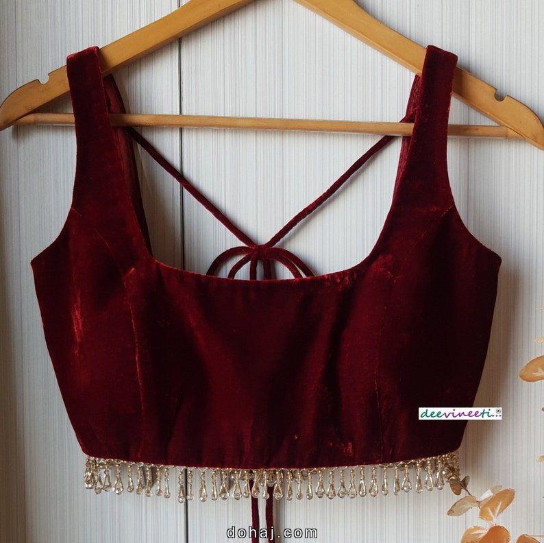 Party Wear Blouse Back Neck Designs