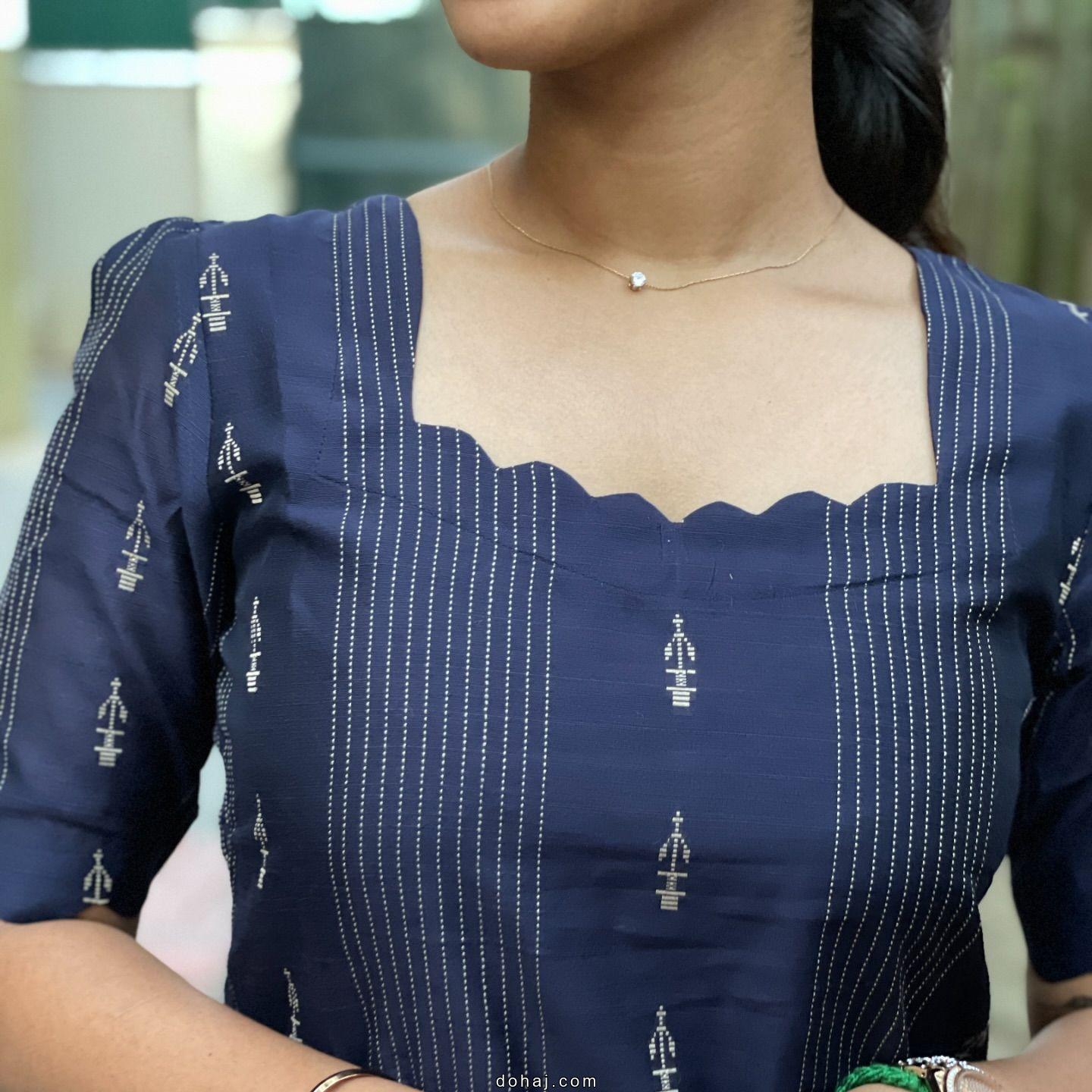 Pattern Saree Blouse Sleeve Designs