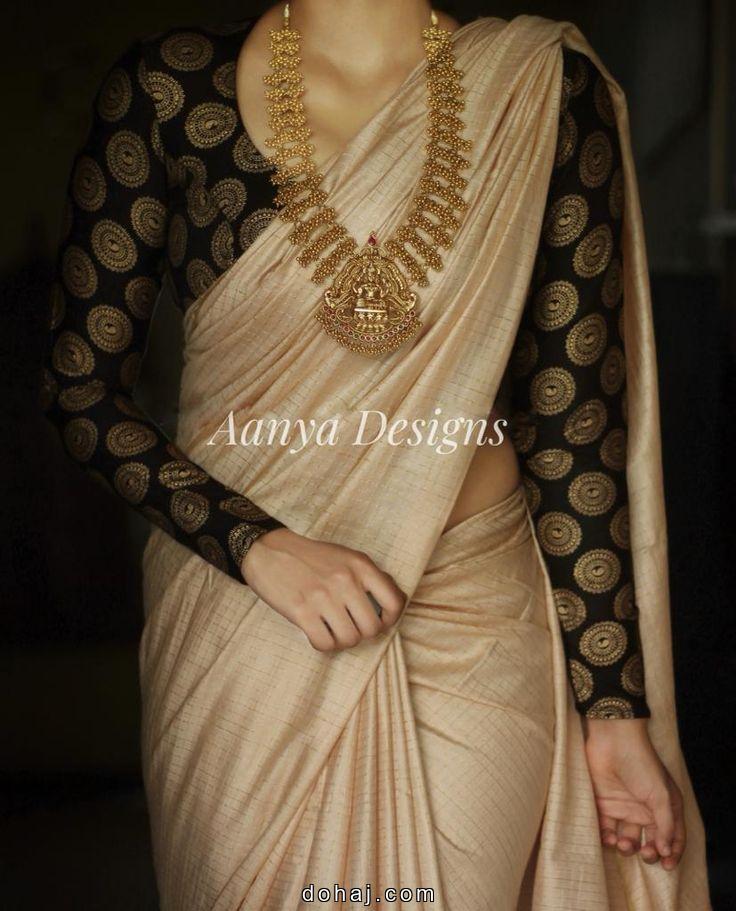 Pattu Saree Blouse Designs Front And Back Latest