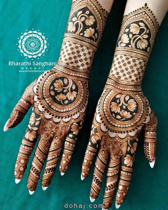Pero Ki Mehndi Design Bridal