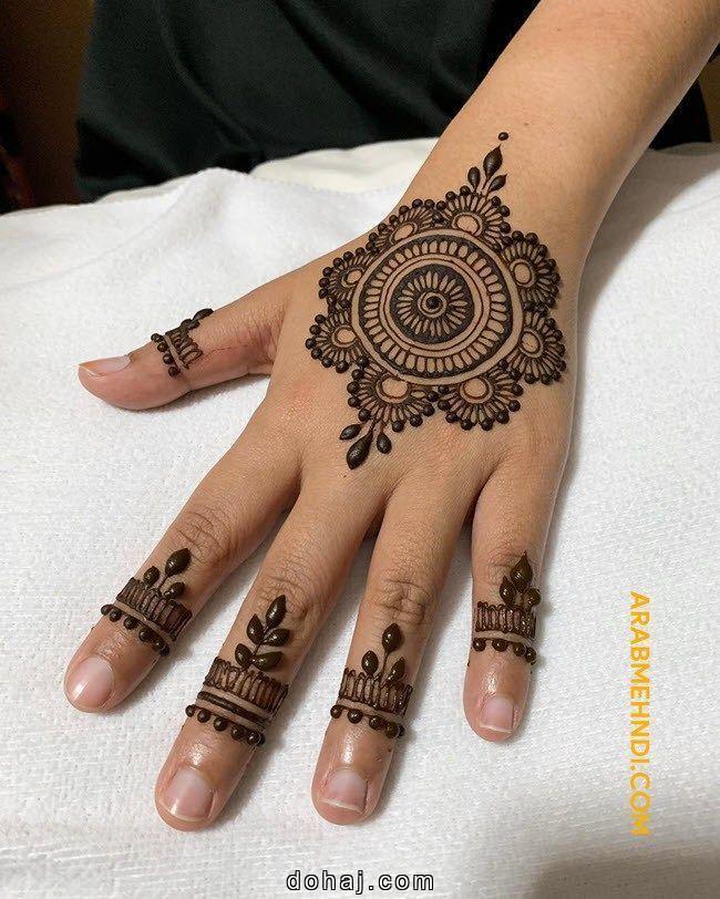 Photo Of Easy Mehndi Design