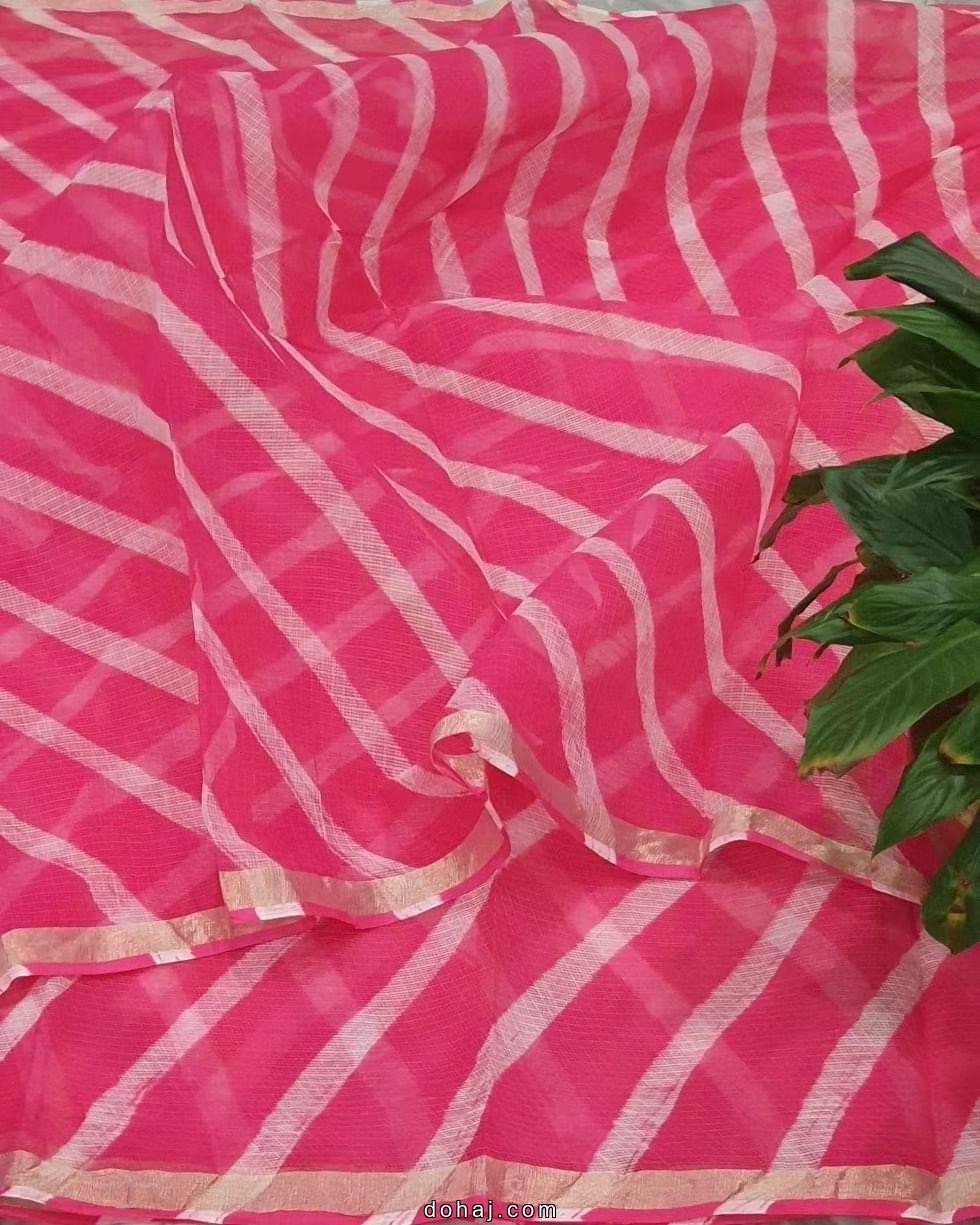 Plain Khadi Cotton Sarees
