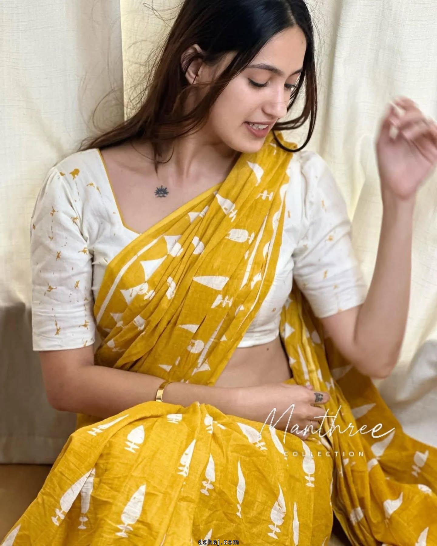 Plain Saree Blouse Designs