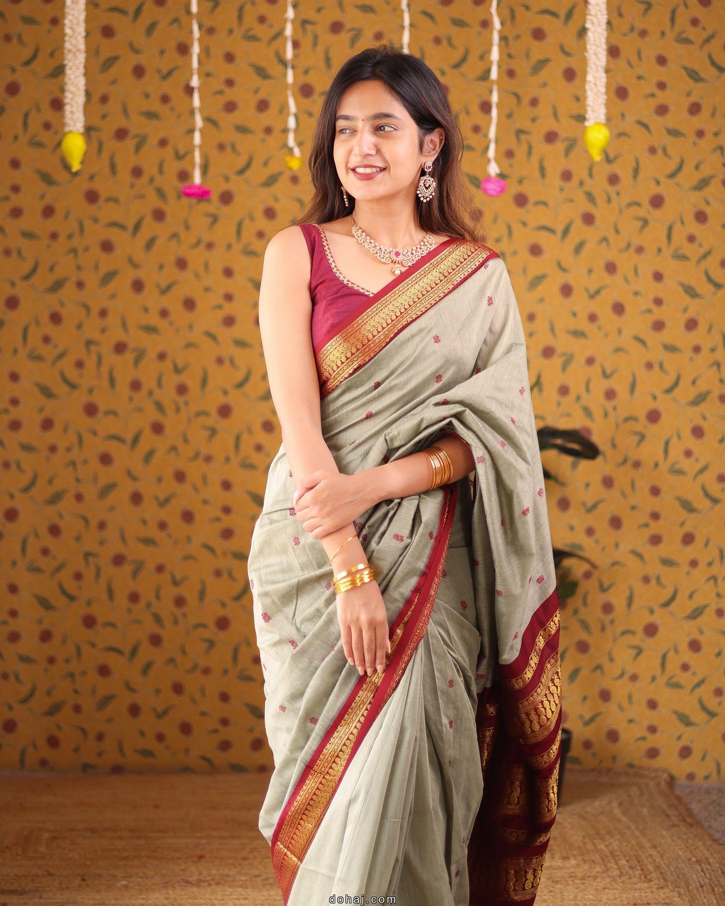 Pure Gadwal Cotton Sarees With Price