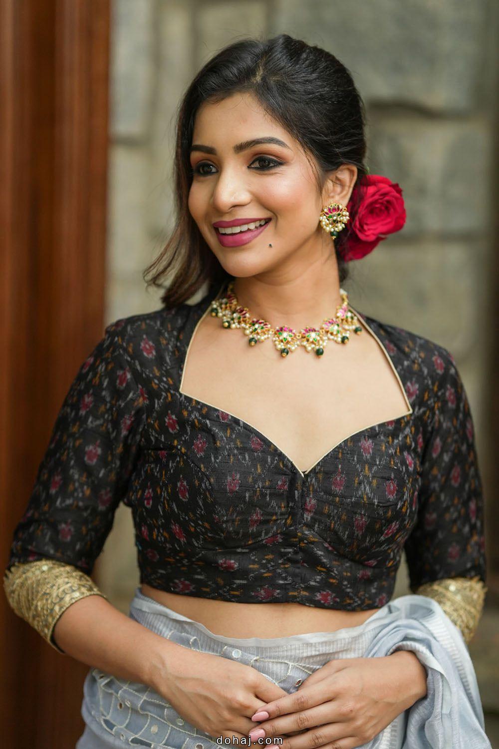 Saree Blouse Designs Back Side