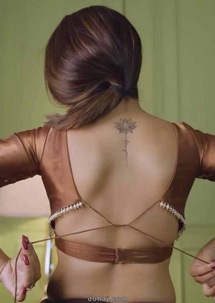 Saree Blouse Sleeveless Designs