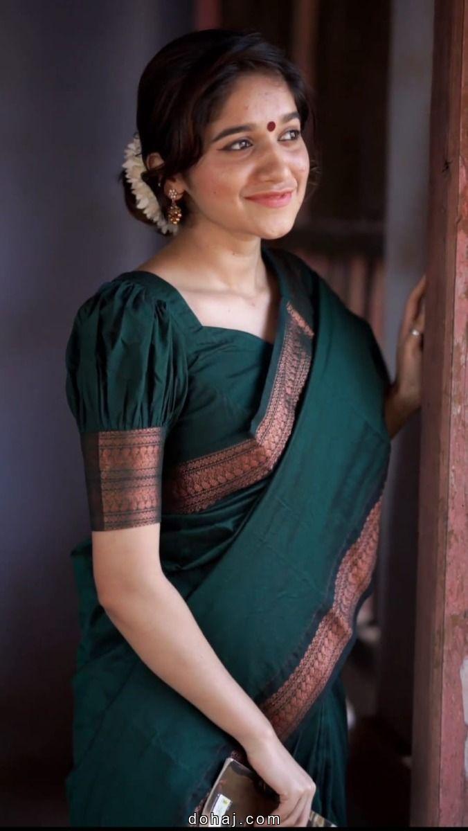 Saree Lehenga Back Blouse Designs