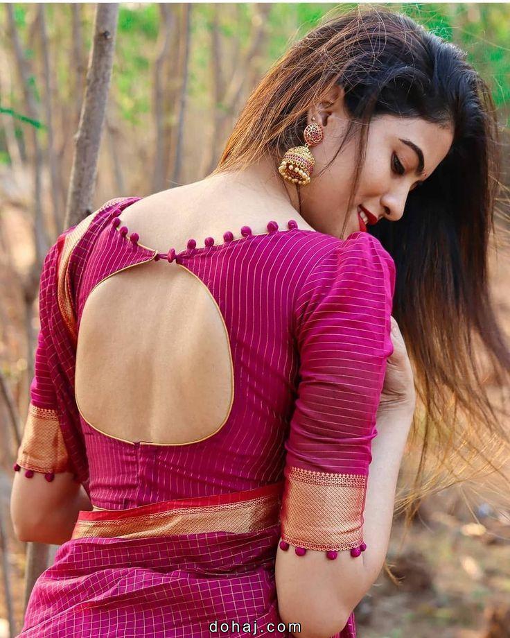 Saree Without Blouse