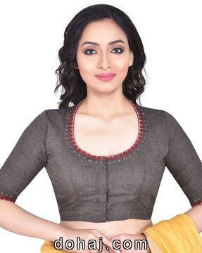 Silk Saree Blouse Designs 2023