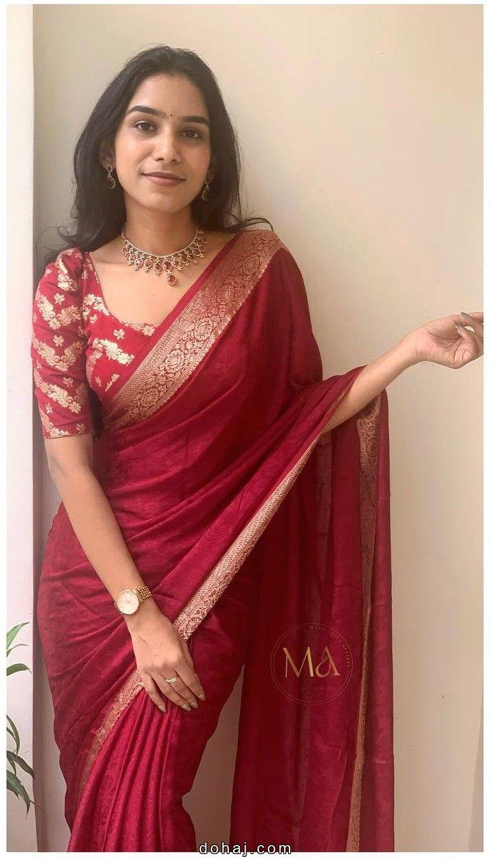 Silk Saree Blouse Designs Back