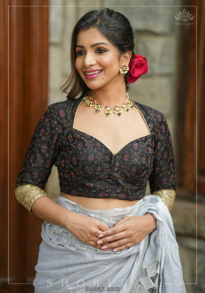 Silk Saree Blouse Designs