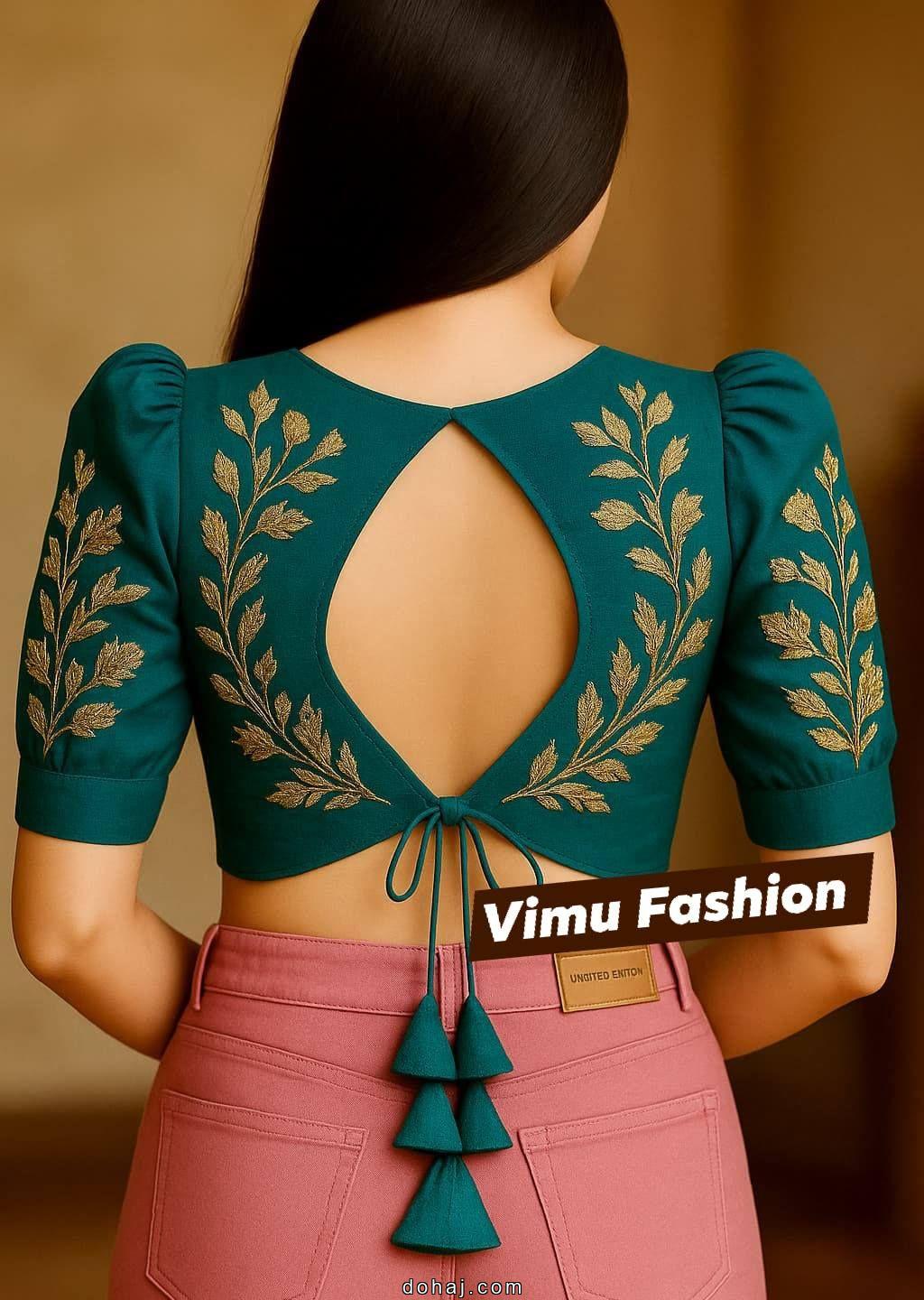 Silk Saree Blouse Work Design
