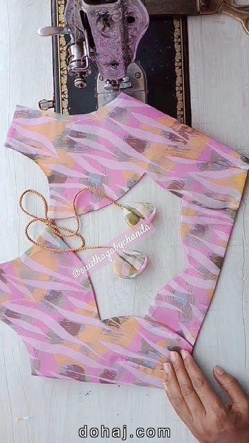 Silk Saree Boat Neck Blouse Designs Front And Back