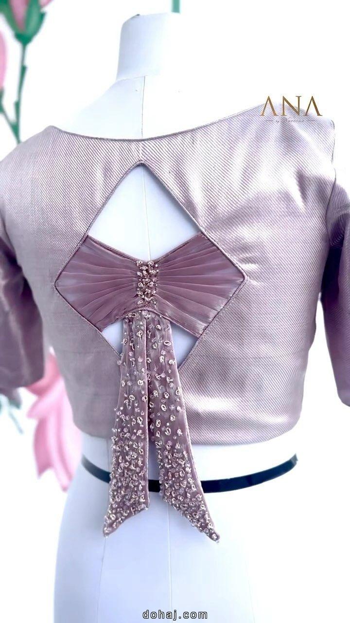 Silk Saree Boat Neck Boat Neck Silk Saree Simple Blouse Designs