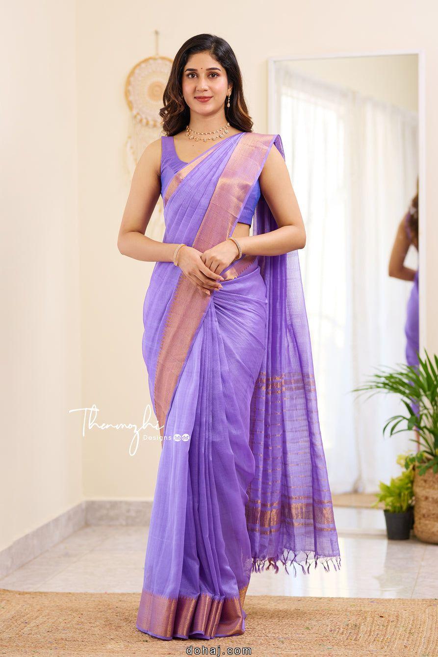 Silk Saree Simple Blouse Designs