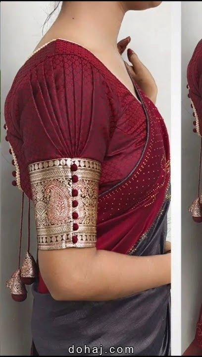 Silk Saree Simple Silk Saree Blouse Designs