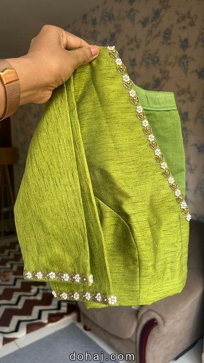 Silk Saree Sneha Blouse Designs