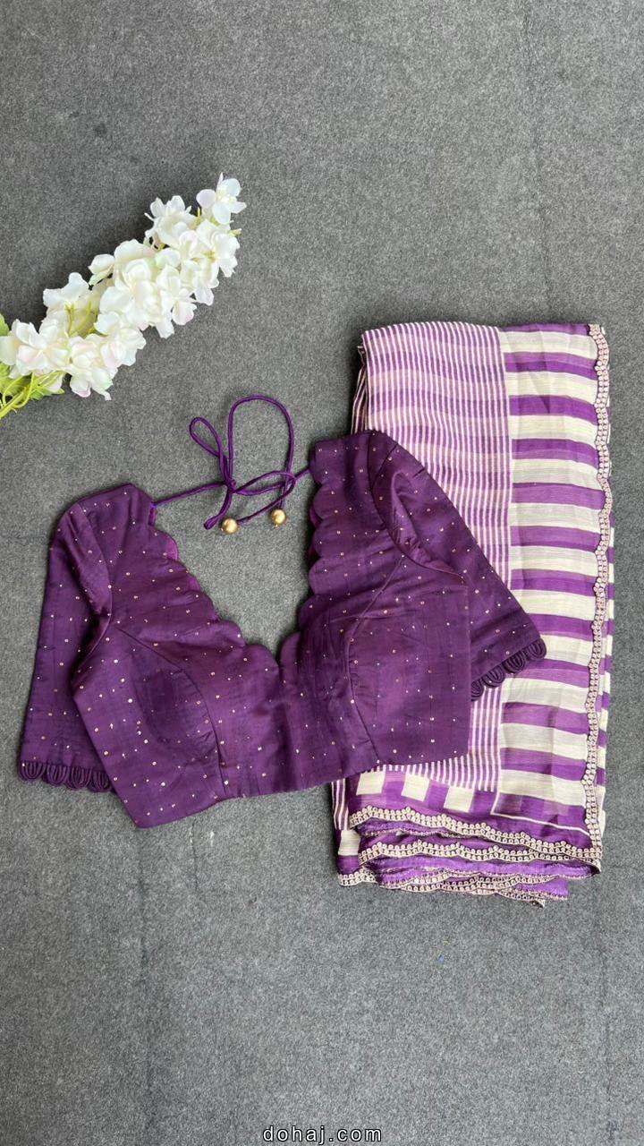 Simple Embroidery Blouse Designs