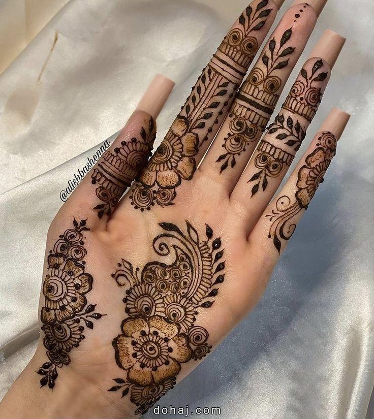 Simple Front Hand Front Hand Simple Mehndi Design