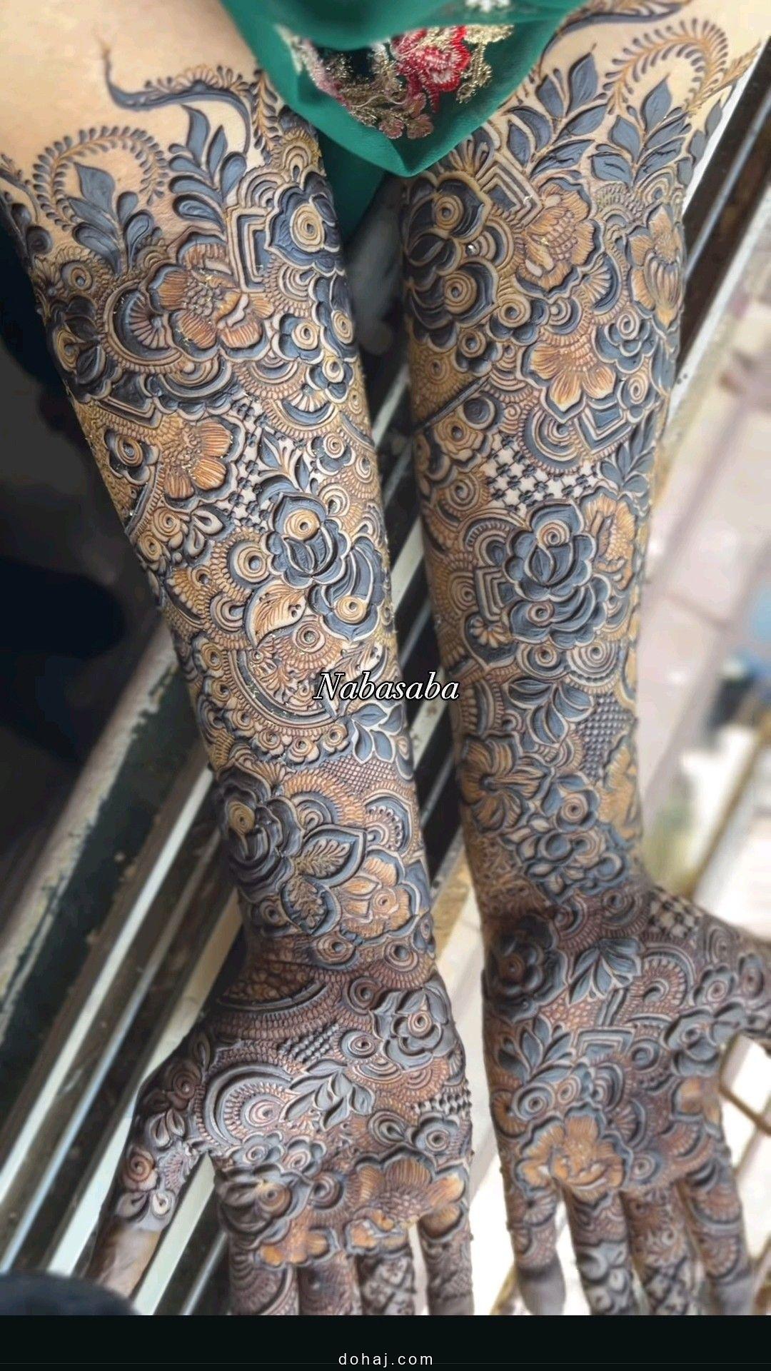 Simple Full Hand Mehndi Designs