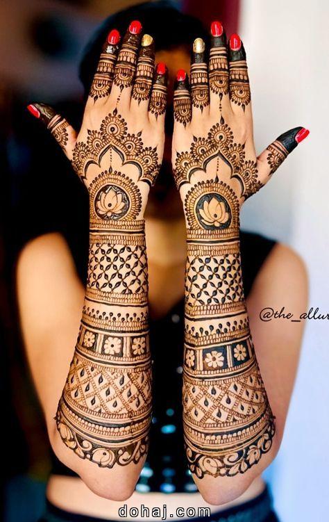 Simple Full Hand Mehndi