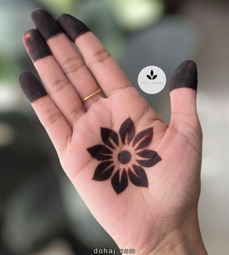 Simple Mehndi Design Easy And Beautiful Front Hand