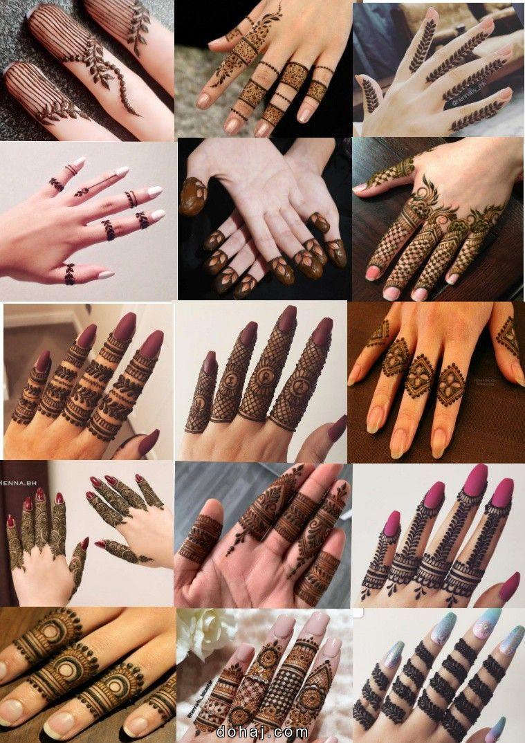 Simple Mehndi Design For Kids Front Hand