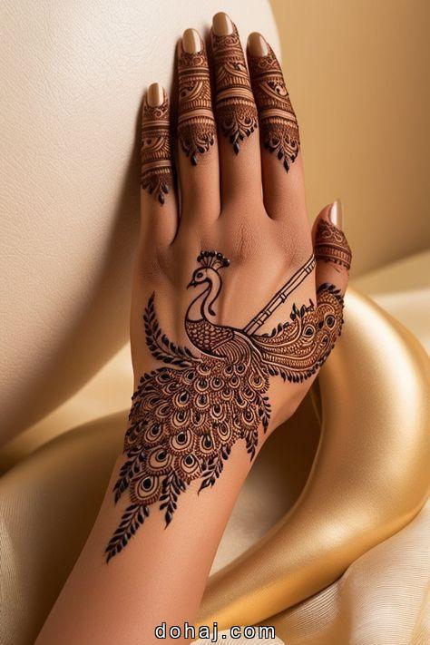 Simple Simple Full Hand Mehndi Design