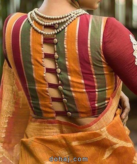 Sleeve Boat Neck Modern Lehenga Blouse Designs