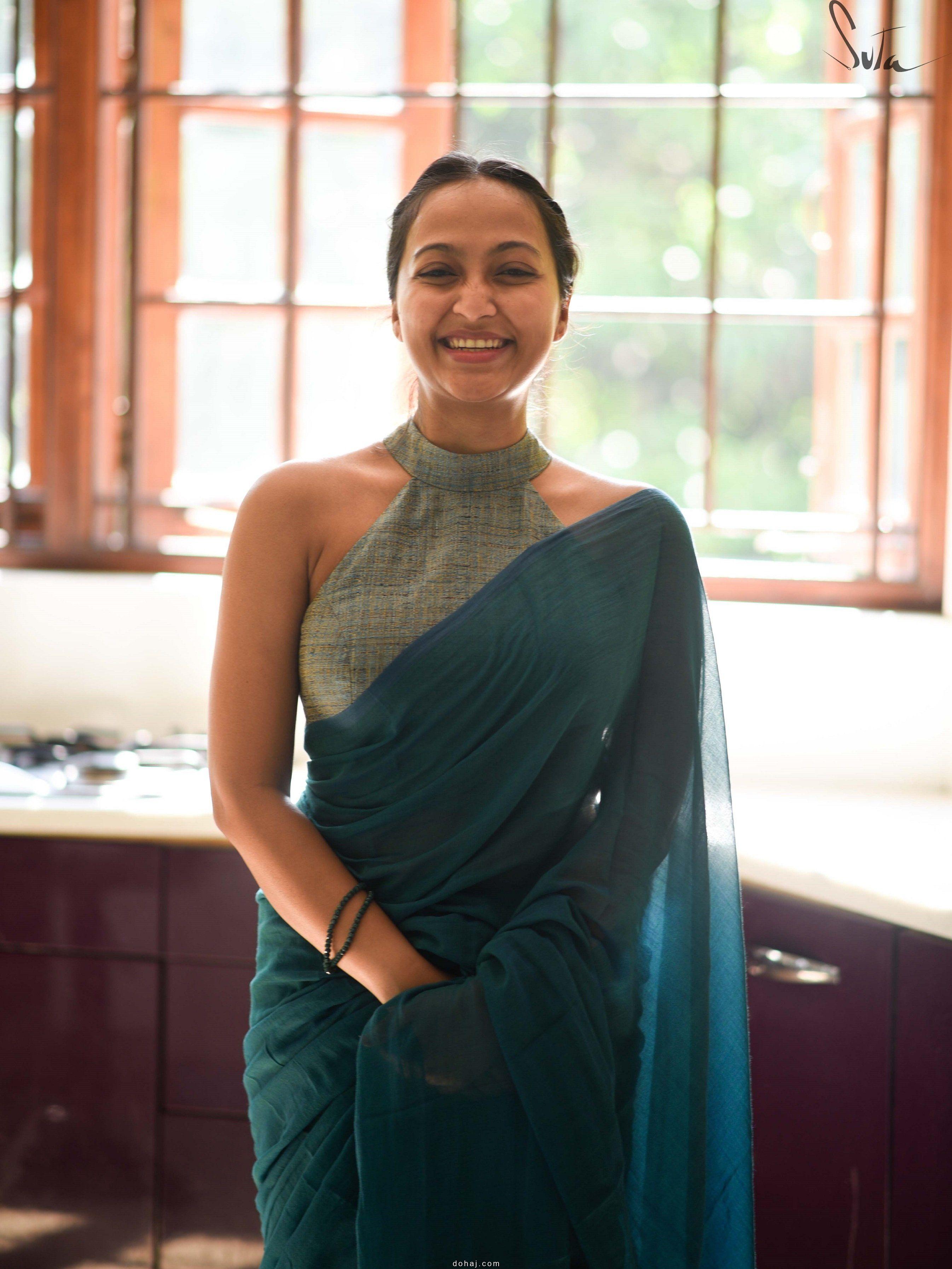 Sleeveless Black Blouse