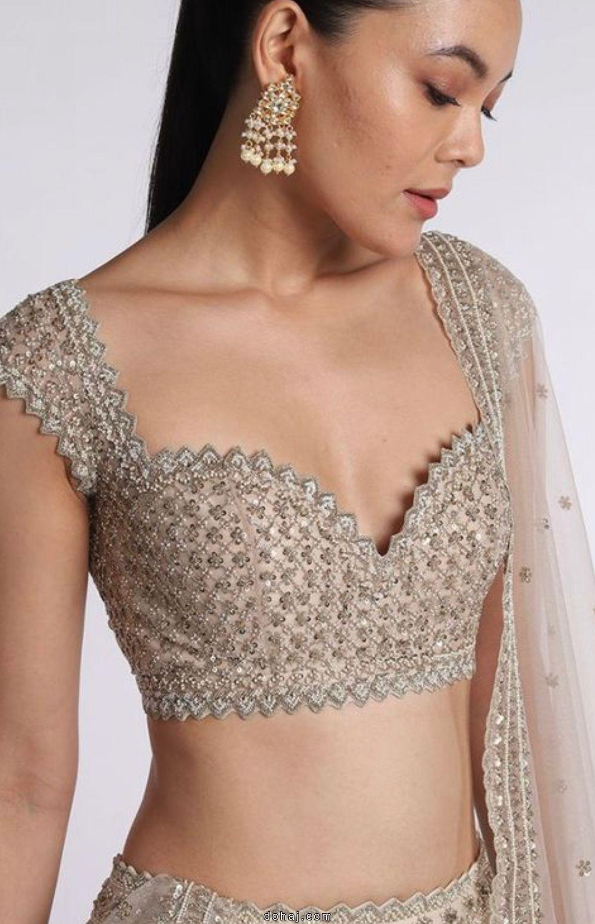 Sleeveless Blouse Design Back